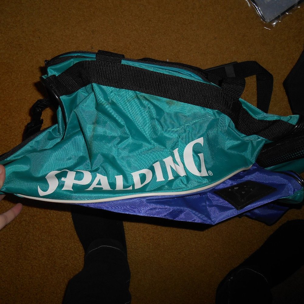 Vintage 90s Spalding Gym Bag RETRO THROWBACK!